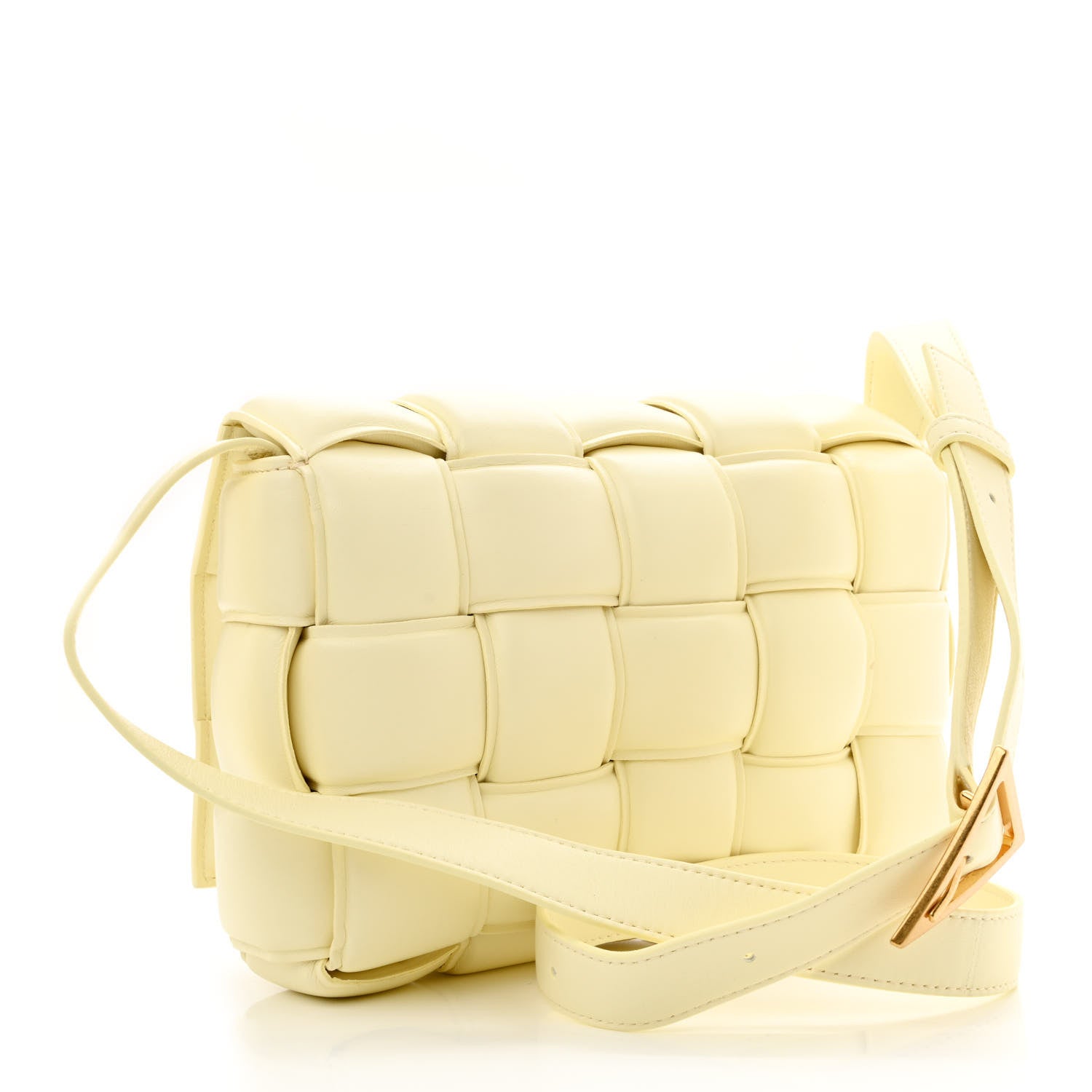 Bottega Veneta Nappa Maxi Intreccio Padded Cassette Crossbody Bag Zest 3 of 10