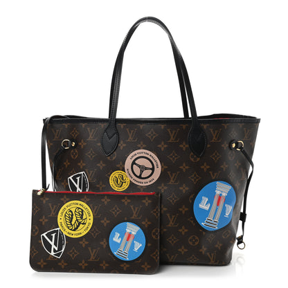 Louis Vuitton Monogram World Tour Neverfull MM 1 of 11