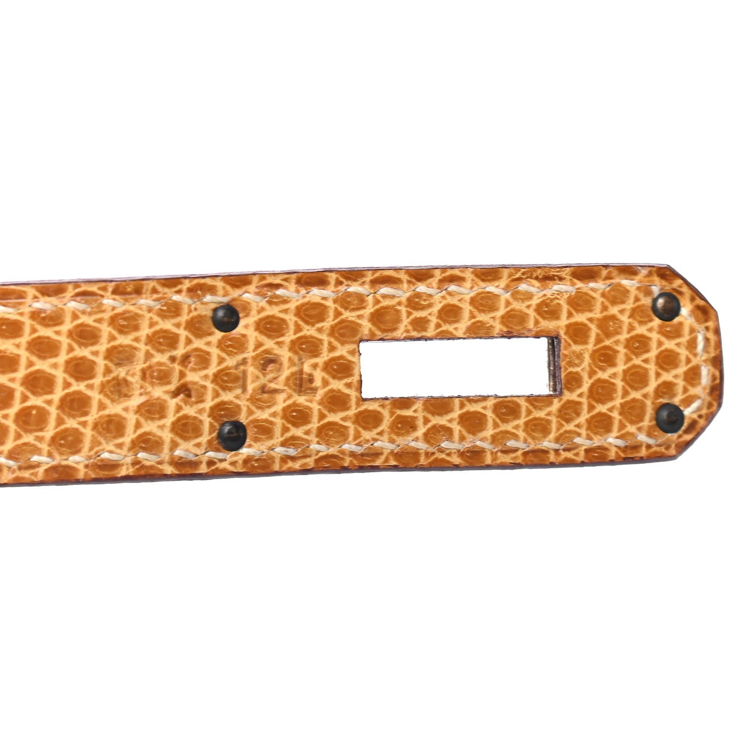 Hermes Lizard Alligator Ostrich Grand Marriage Ghillies Birkin 35 Poussiere Tabac Camel Sesame 6 of 8