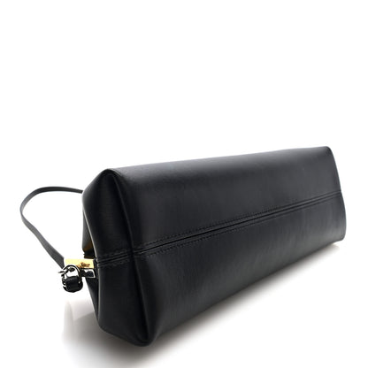 Jacquemus Lambskin La Pochette Salon Clutch Black 4 of 10