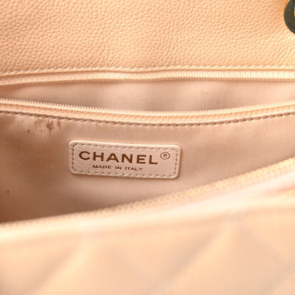 Chanel Caviar Quilted Grand Shopping Tote GST Beige Clair 8 of 12