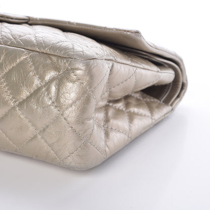 Chanel Metallic Aged Calfskin Quilted 2.55 Reissue 226 Flap Gold 19 of 21