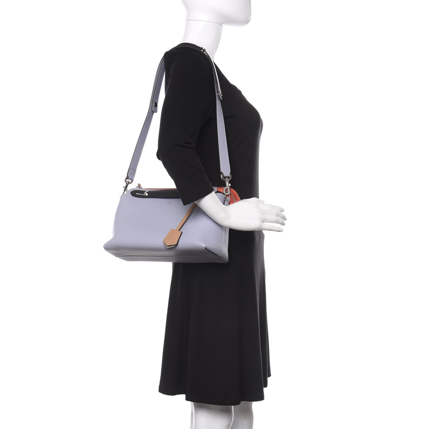 Vitello Dolce 4 Color Medium By The Way Boston Bag Lilla Multicolor