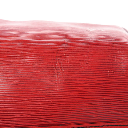 Louis Vuitton Epi Speedy 30 Castillan Red 22 of 39