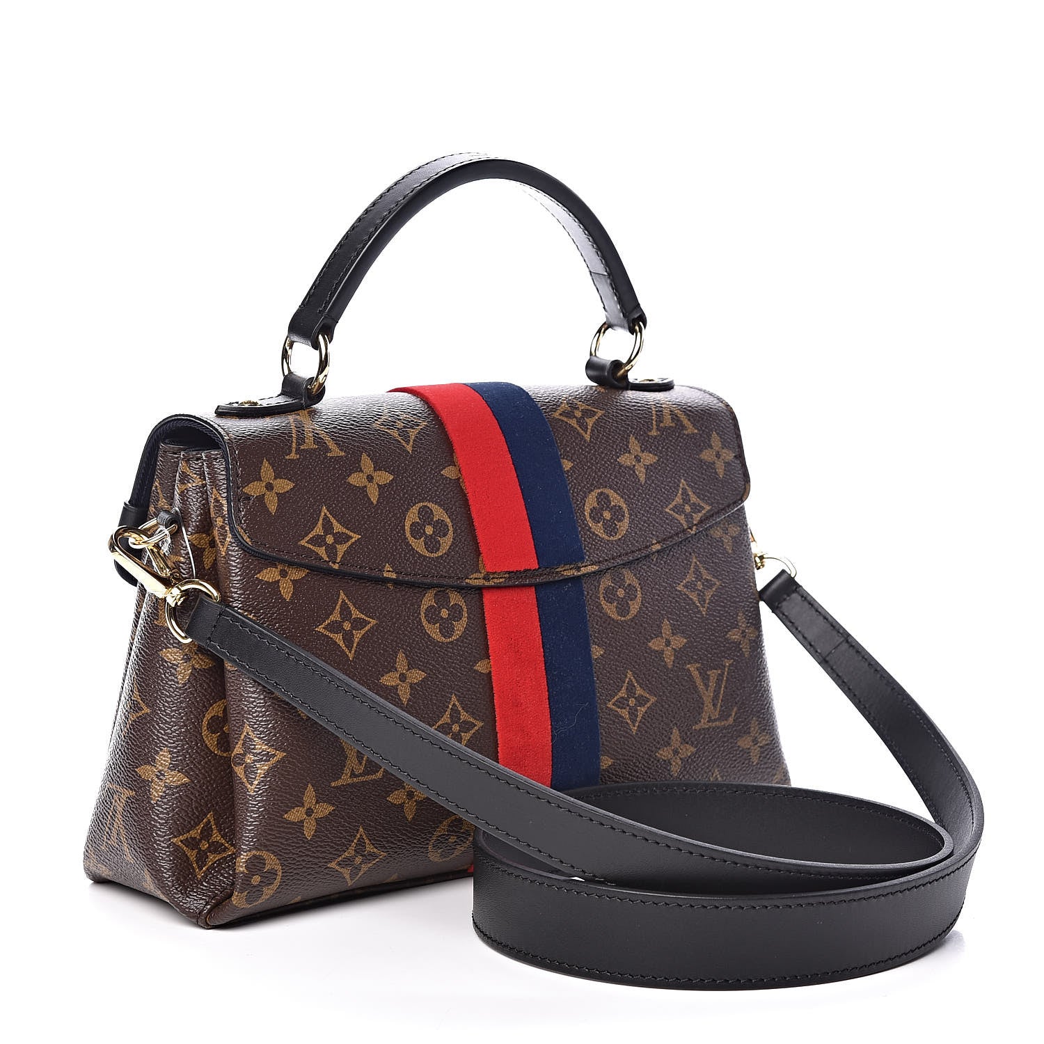 Louis Vuitton Monogram Georges BB Marine Cherry 3 of 8