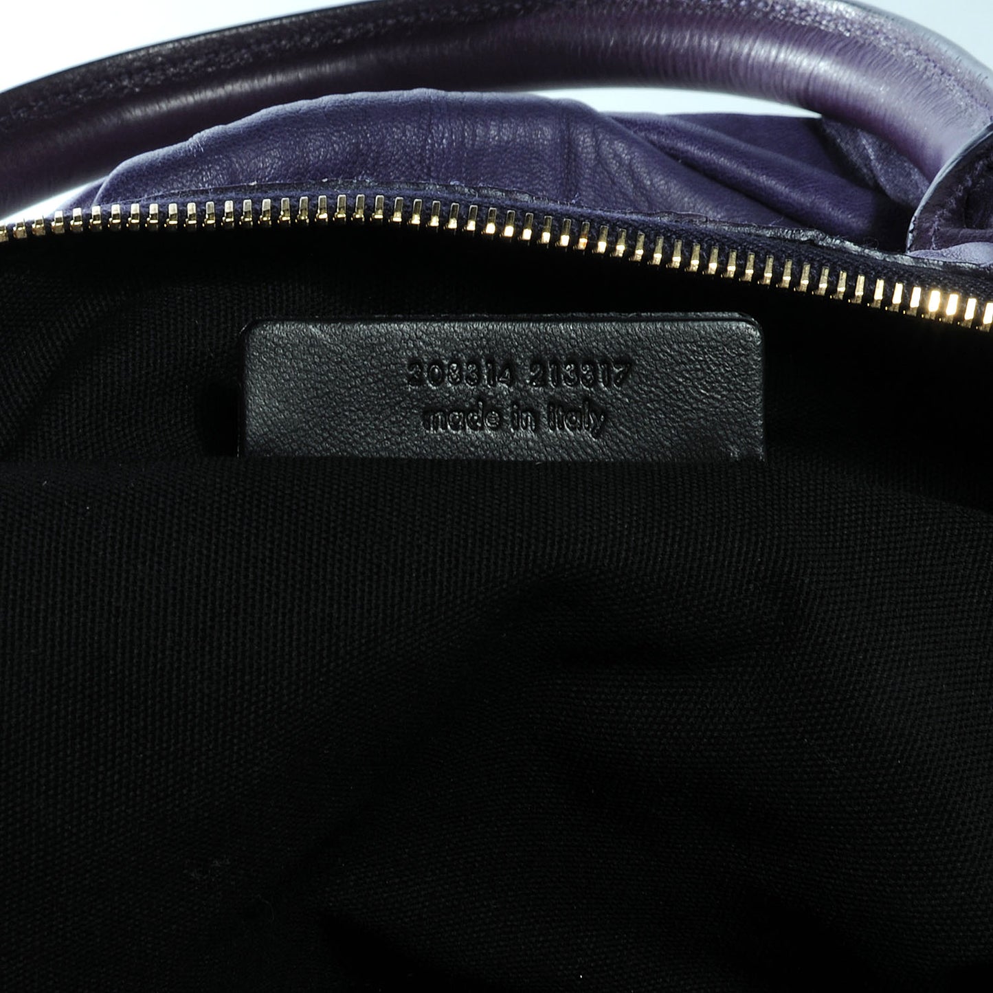 Leather Ombre Easy Sac Degrade Purple