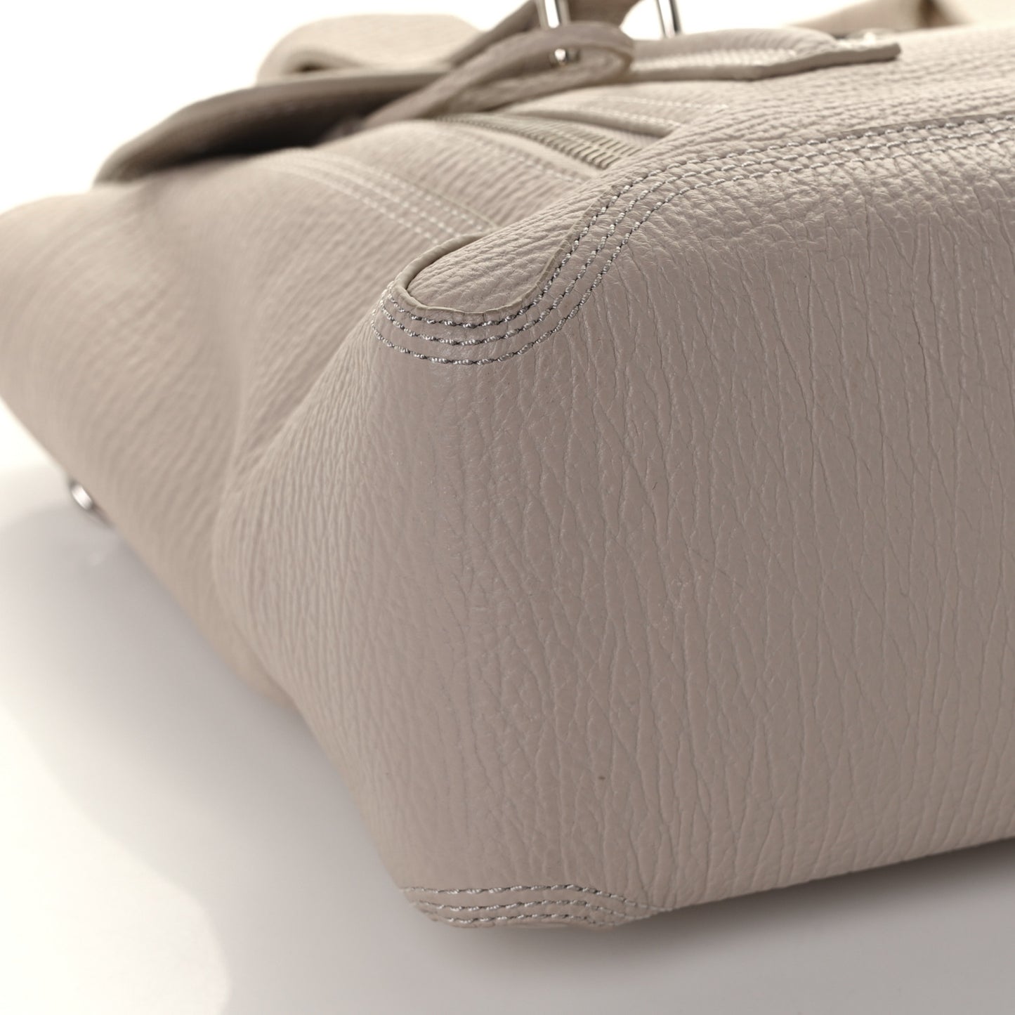 Textured Calfskin Pashli Satchel Feather