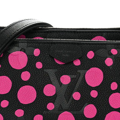 Louis Vuitton LV X YK Empreinte Multi Pochette Accessories Black Fuchsia 7 of 9