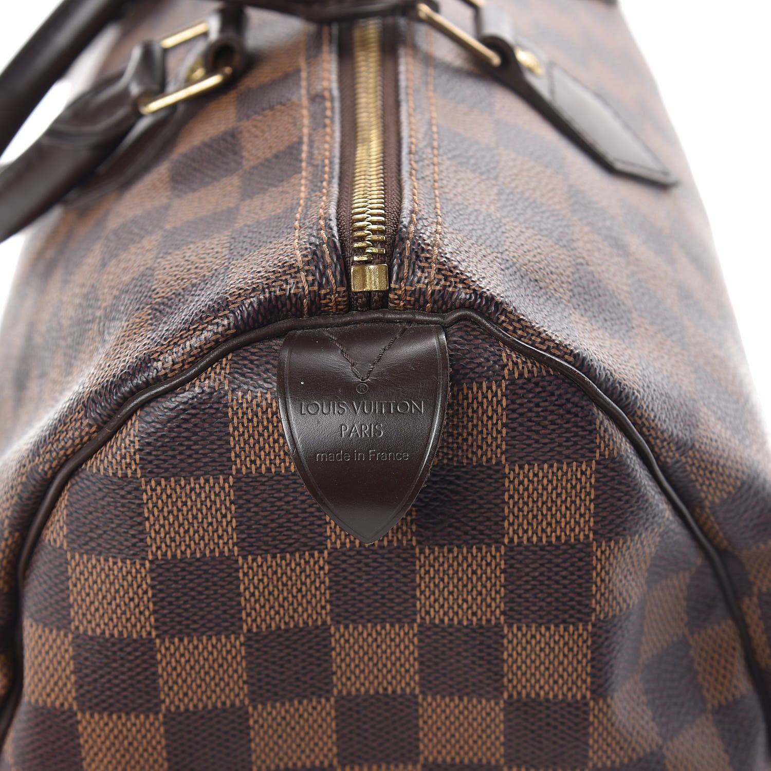 Louis Vuitton Damier Ebene Speedy 35 6 of 10