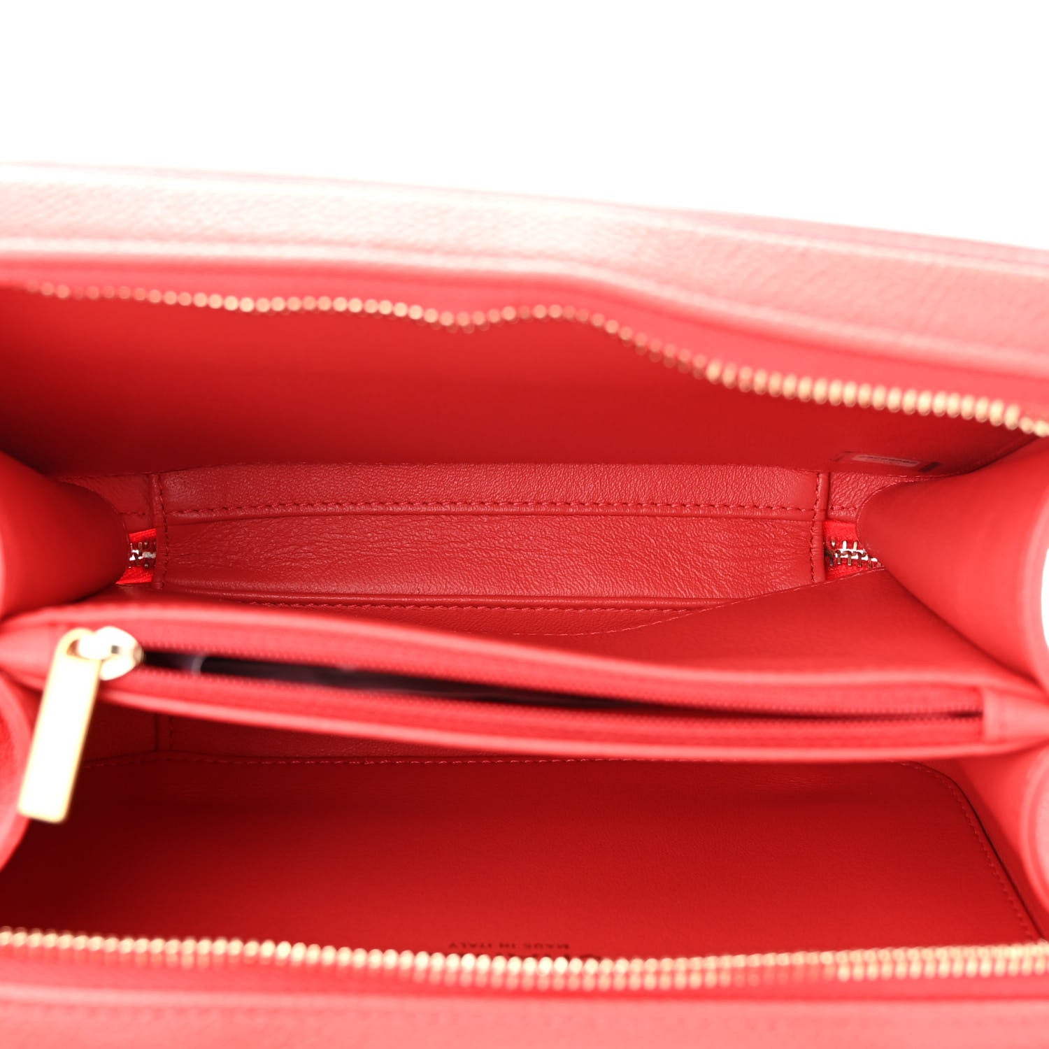Chanel Caviar Quilted Medium CC Filigree Vanity Case Coral 4 of 10