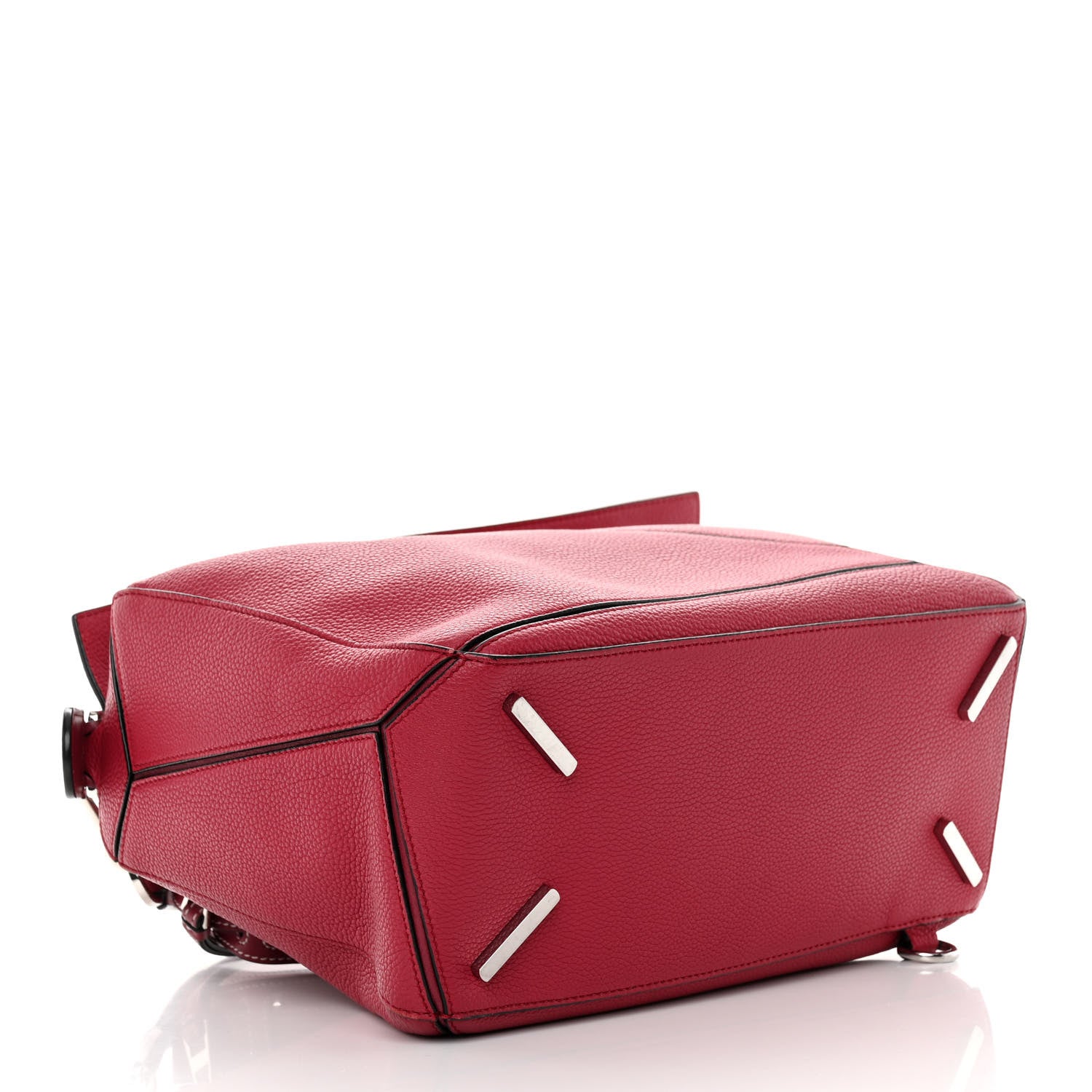 Loewe Calfskin Medium Puzzle Bag Rouge 4 of 18