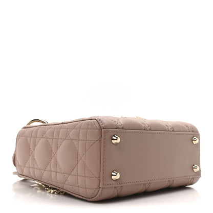 Christian Dior Lambskin Cannage Mini Lady Dior Fard 4 of 10