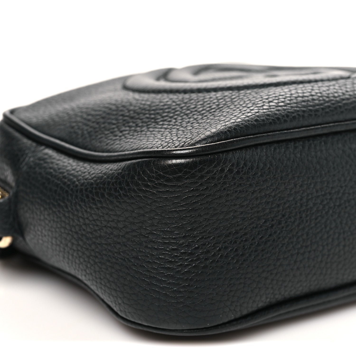 Gucci Pebbled Calfskin Small Soho Disco Bag Black 9 of 10