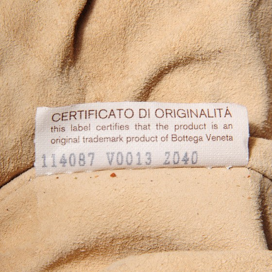 Nappa Intrecciato Large Cosmetic Case Ebano