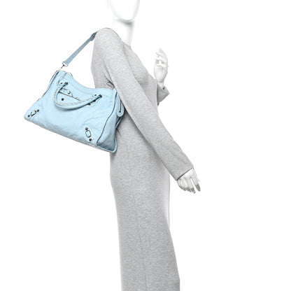 Balenciaga Agneau Classic Hardware City Bleu Dragee 2 of 11