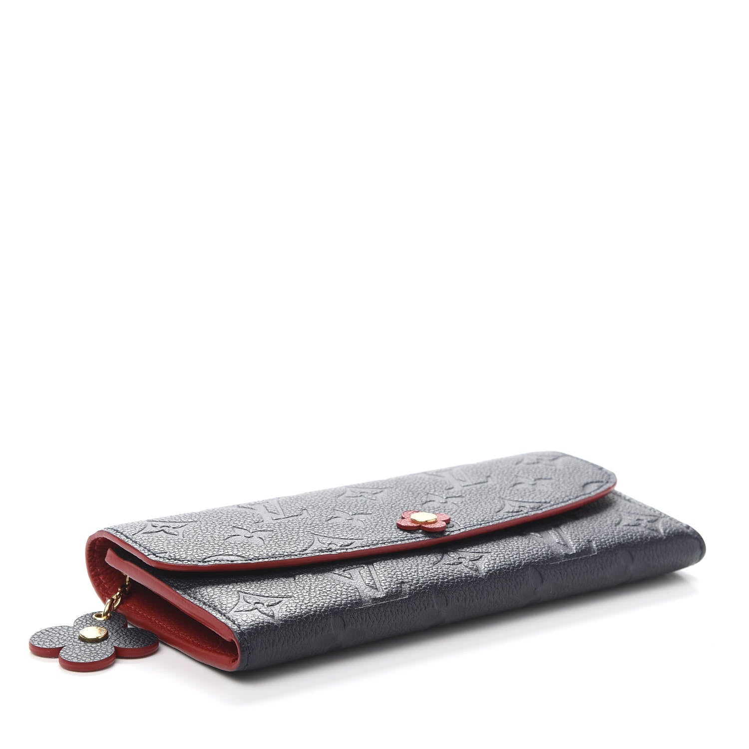 Louis Vuitton Empreinte Emilie Wallet Marine Rouge 4 of 8