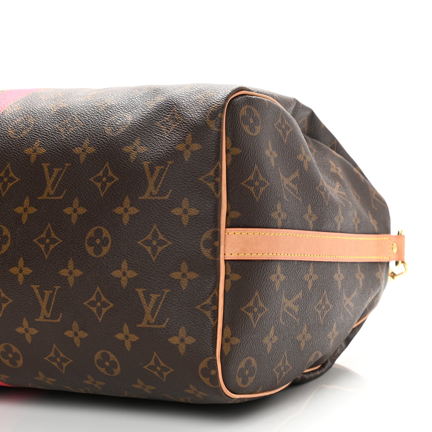 Monogram My LV Heritage Speedy Bandouliere 40 Fuchsia Rouge