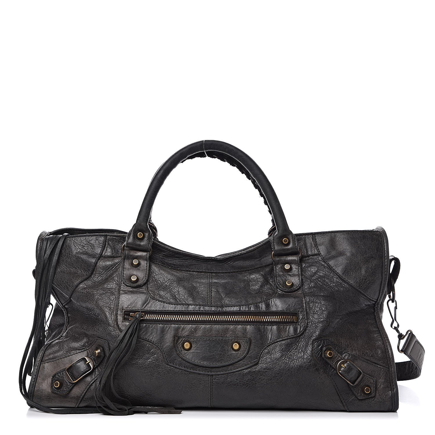 Balenciaga Agneau Classic Hardware Part Time Black 1 of 19