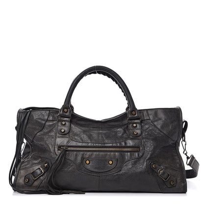 Balenciaga Agneau Classic Hardware Part Time Black 1 of 19