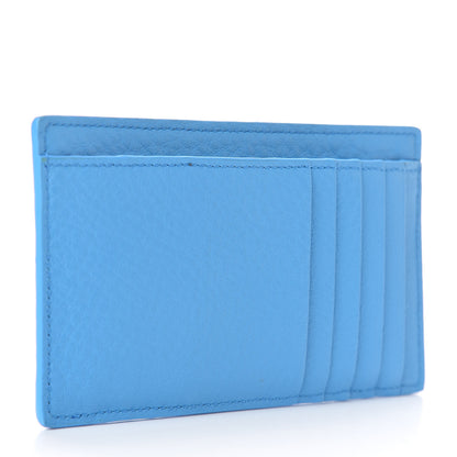 Balenciaga Calfskin Long Everyday Multi Card Holder Bright Bleu 3 of 6
