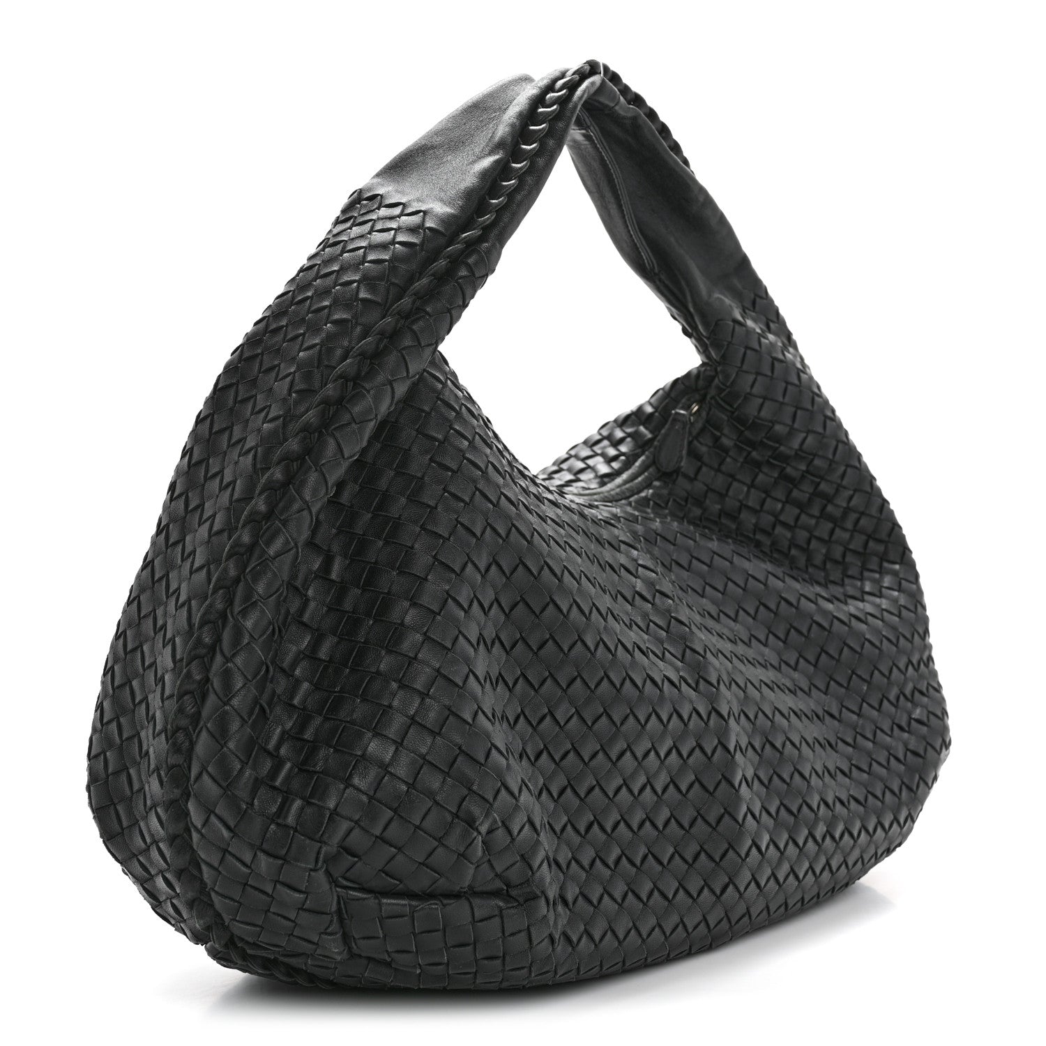 Bottega Veneta Nappa Intrecciato Large Belly Veneta Hobo Black 3 of 15