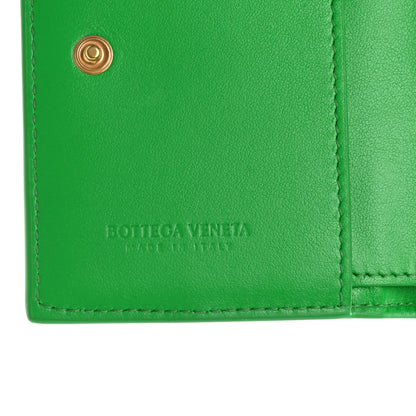 Bottega Veneta Nappa Maxi Intrecciato Bifold Zip Wallet Parakeet 7 of 8