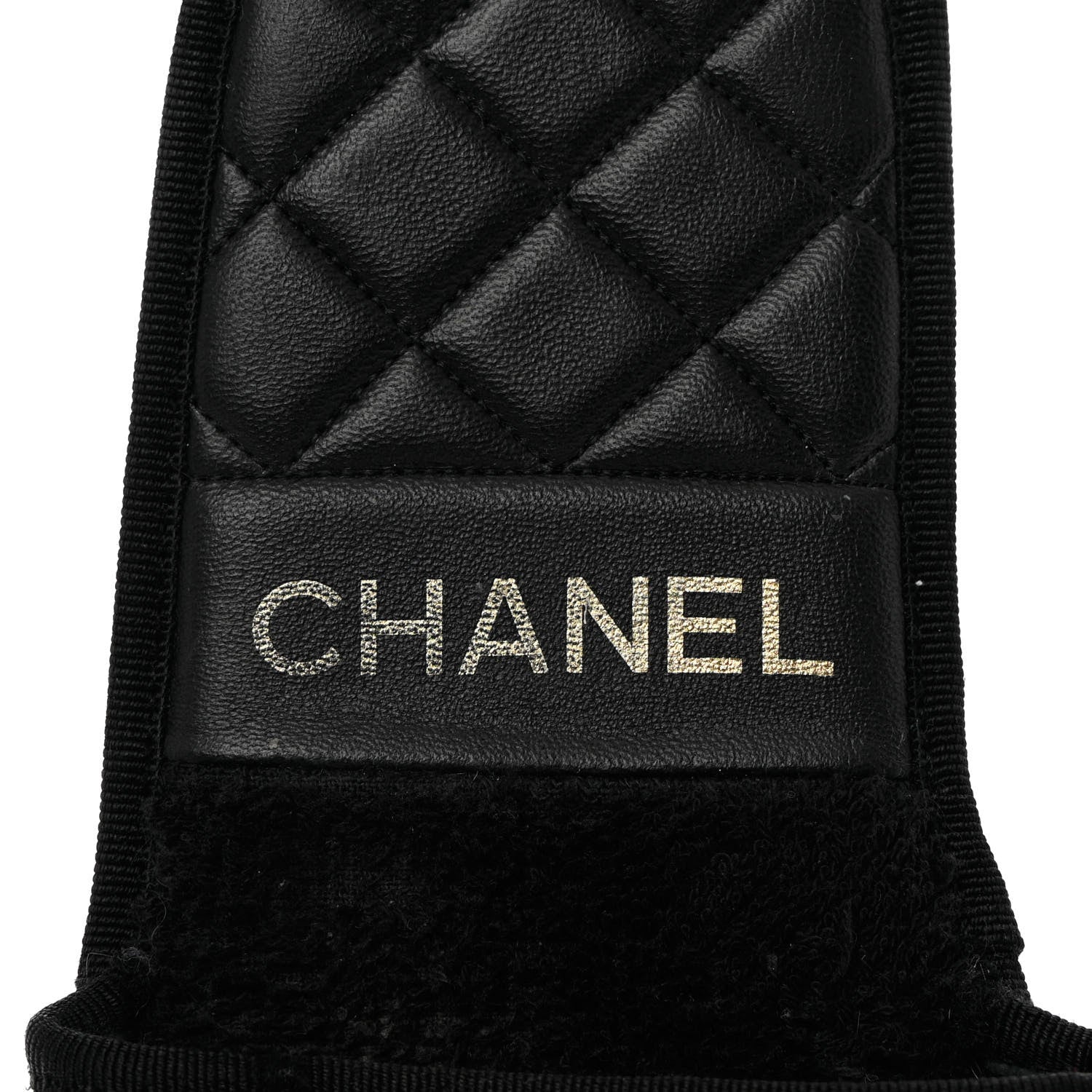 Chanel Lambskin CC Flat Mules M Black 12 of 18