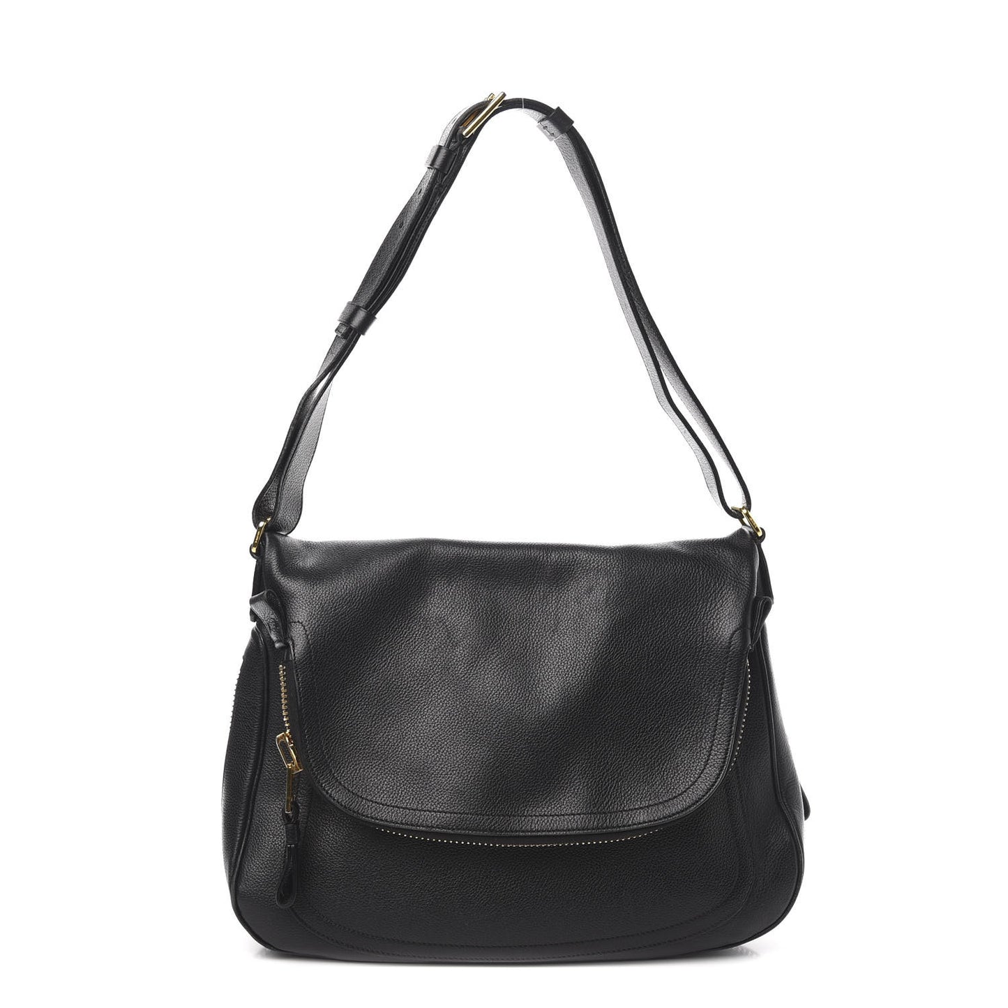 Grained Calfskin Large Jennifer Black