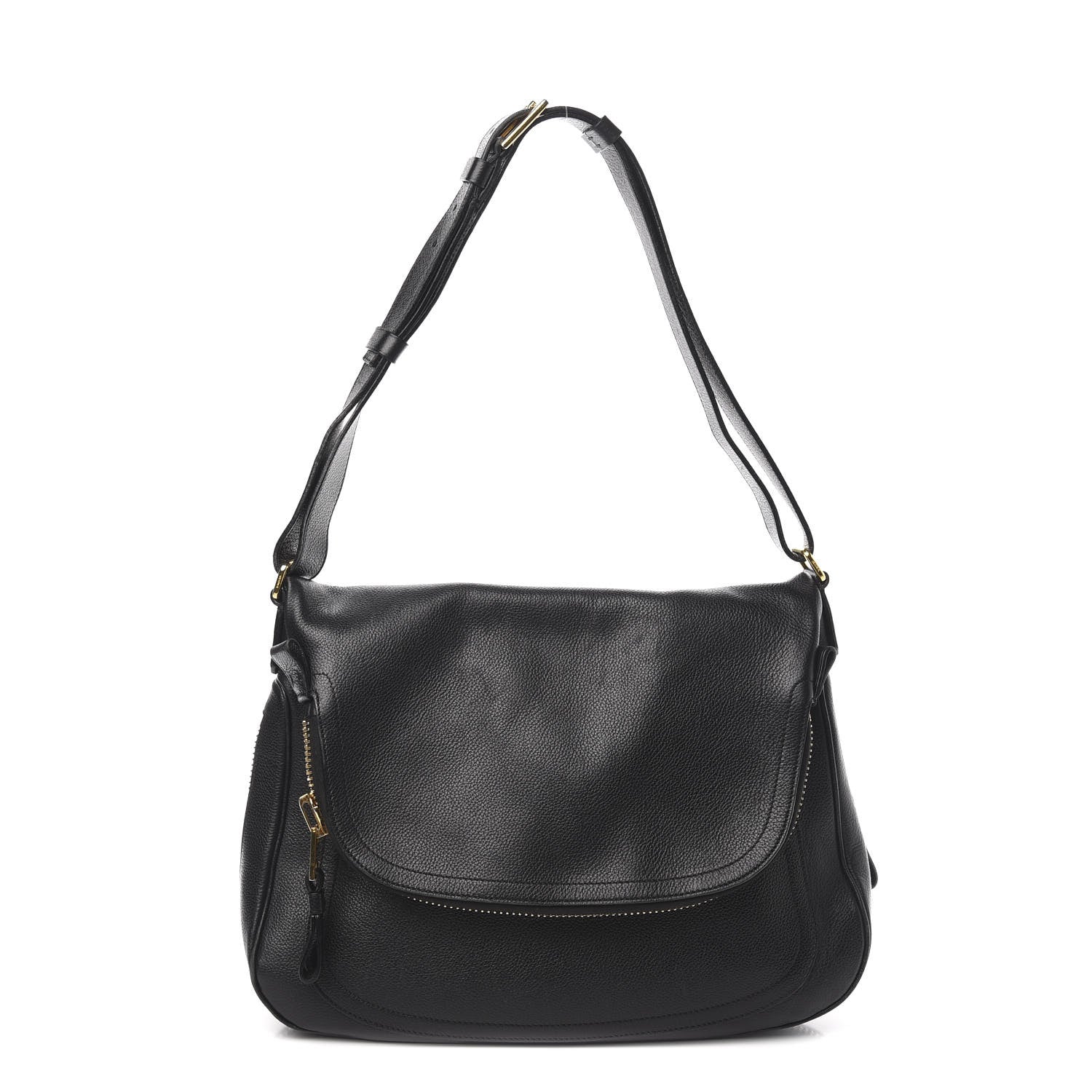Tom Ford Grained Calfskin Large Jennifer Black 1 of 10
