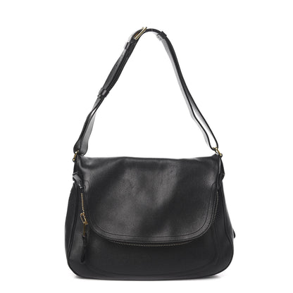 Tom Ford Grained Calfskin Large Jennifer Black 1 of 10