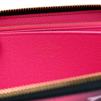 Louis Vuitton Monogram Giant Spring In The City Zippy Wallet Midnight Fuchsia 6 of 6