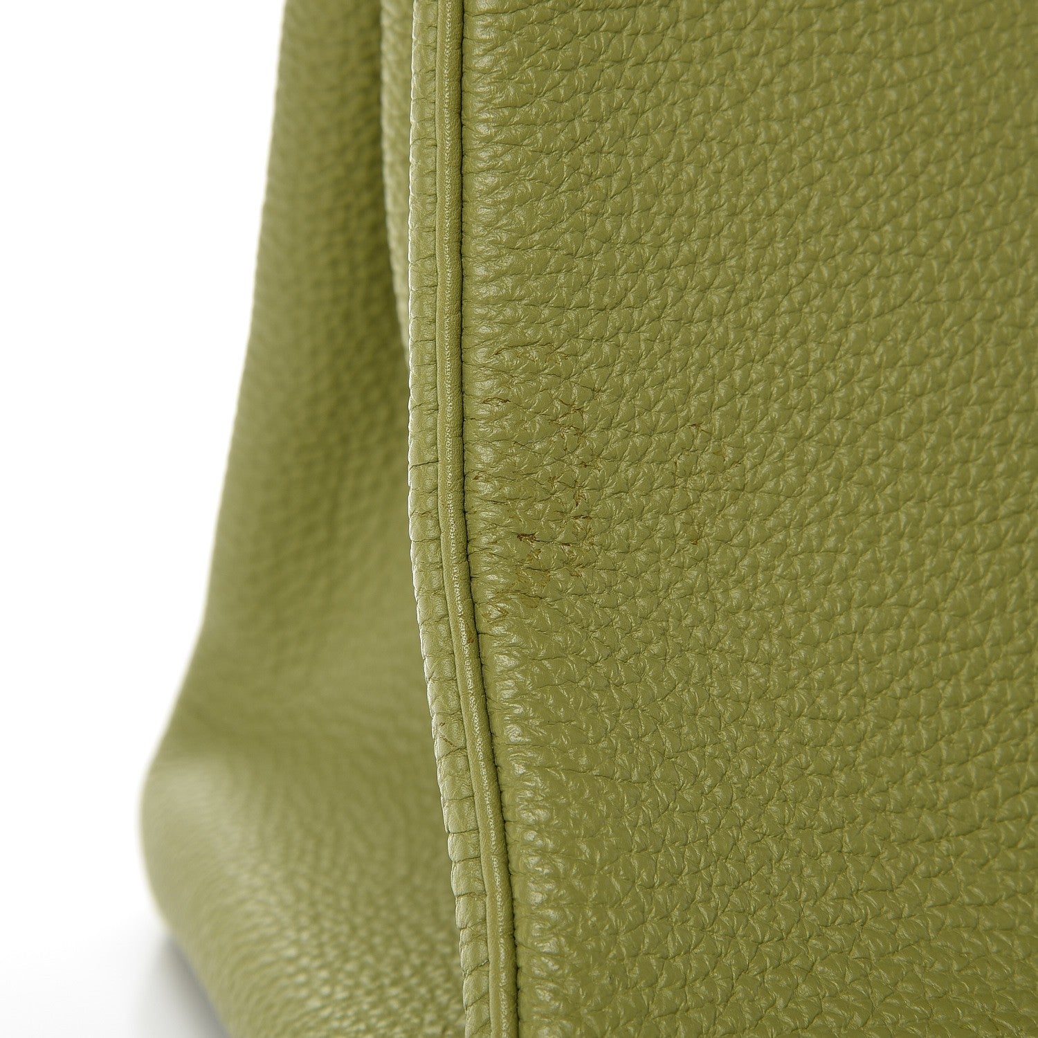 Hermes Togo Birkin 35 Vert Anis 28 of 31