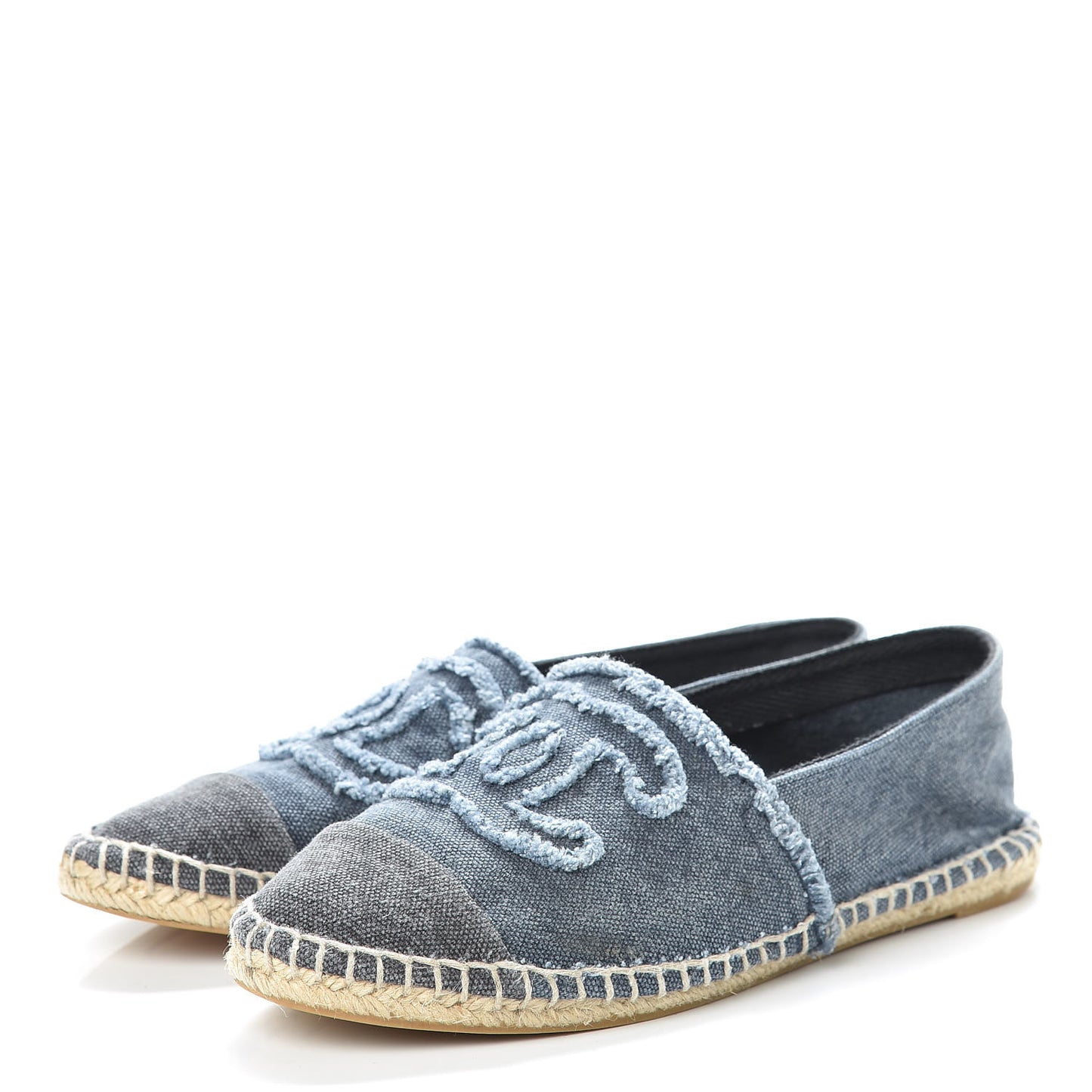 Denim Toile CC Espadrilles 36 Navy