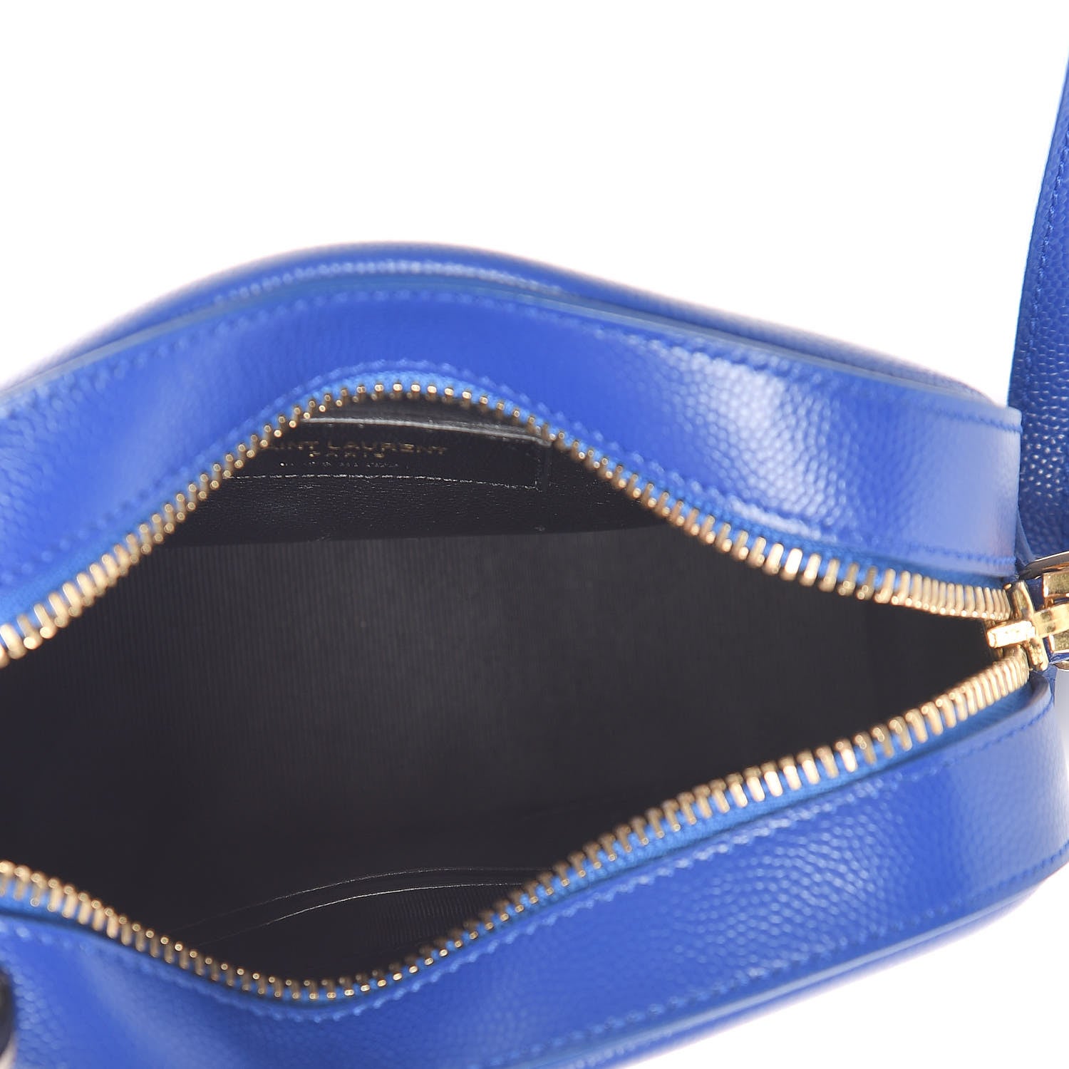 Saint Laurent Grain De Poudre Small Classic Monogram Camera Bag Blue Majorelle 5 of 9