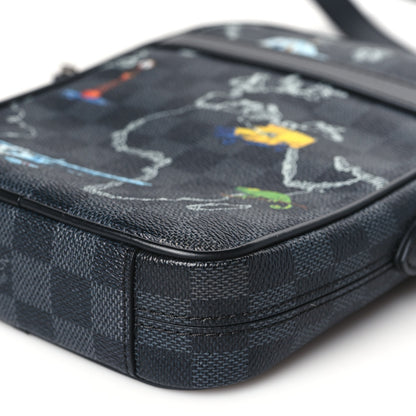 Louis Vuitton Damier Graphite Renaissance Slim Danube PM 9 of 9