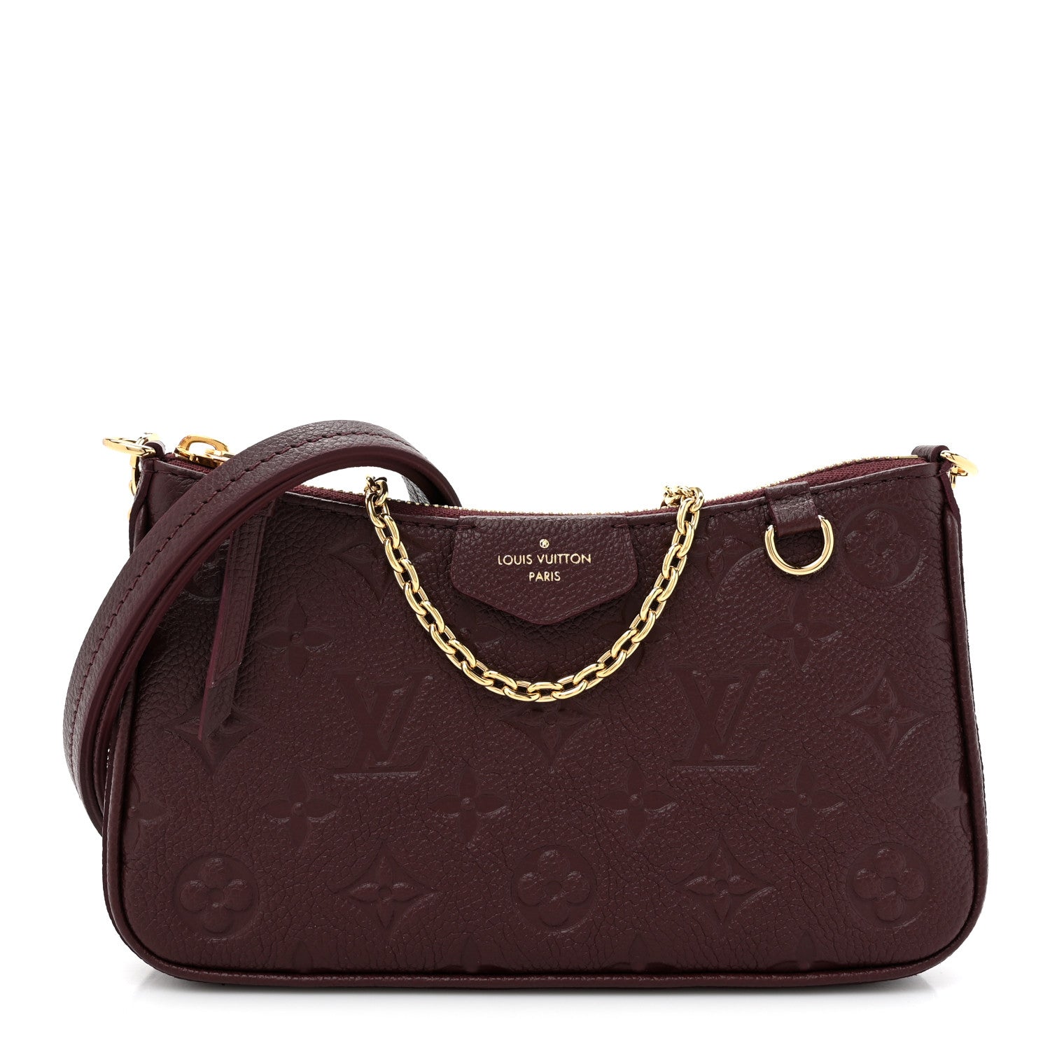 Louis Vuitton Empreinte Easy Pouch On Strap Wine 1 of 10