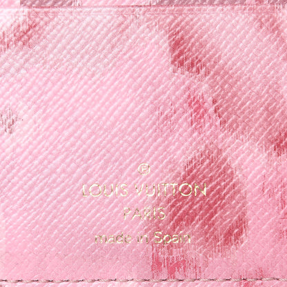 Louis Vuitton Monogram Articles de Voyage Ikat Insolite Wallet Rose Velours 8 of 11