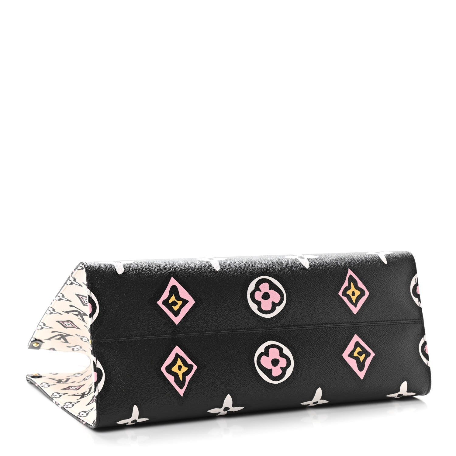 Louis Vuitton Monogram Giant Wild At Heart Onthego GM Black 4 of 10