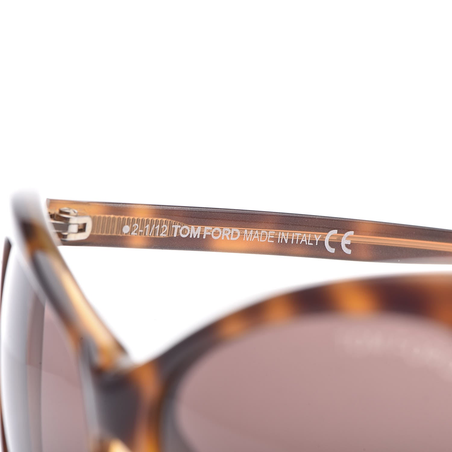 Tom Ford Nikita Cat Eye Sunglasses TF173 Brown 6 of 8