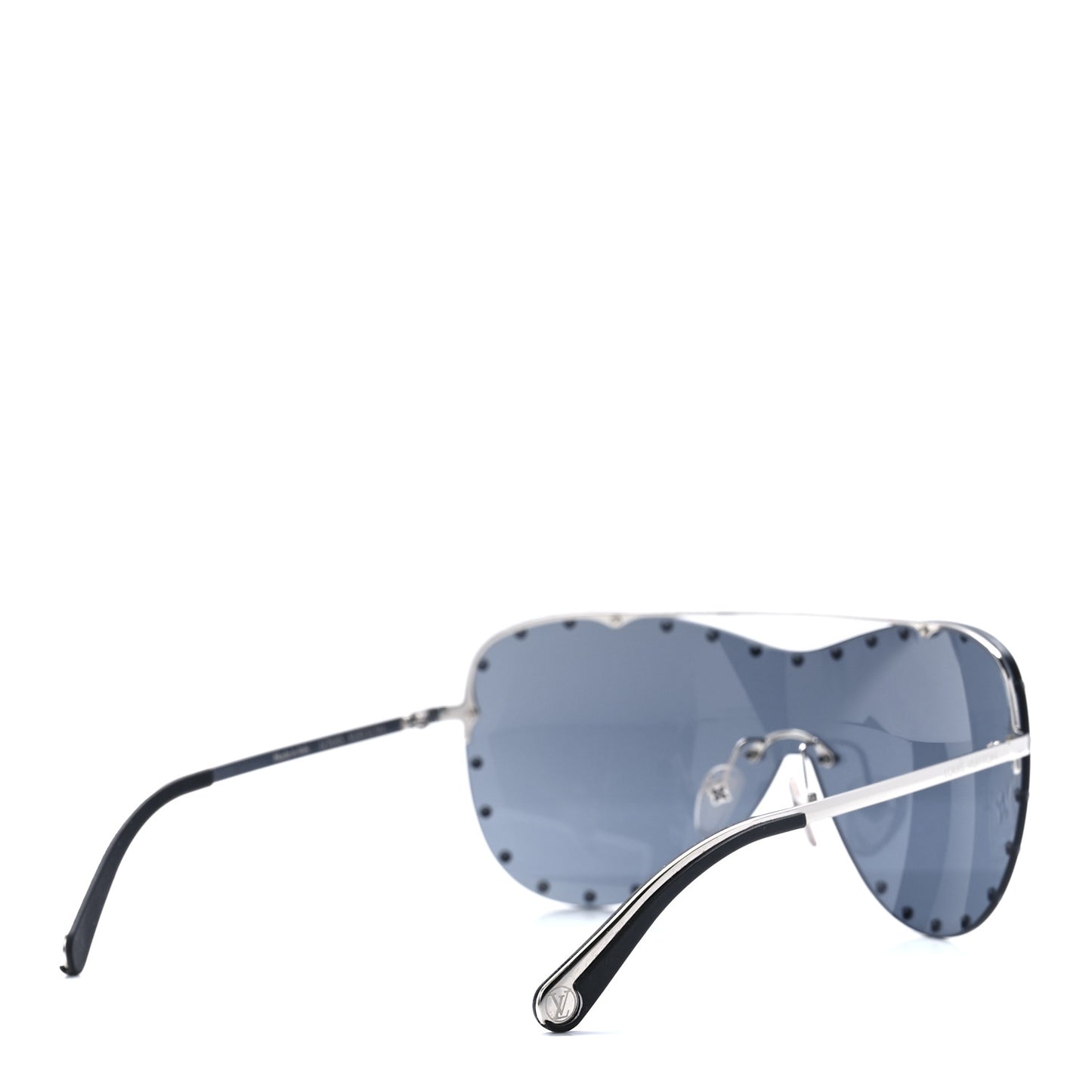 Metal The Party Shield Sunglasses Z1056E Black