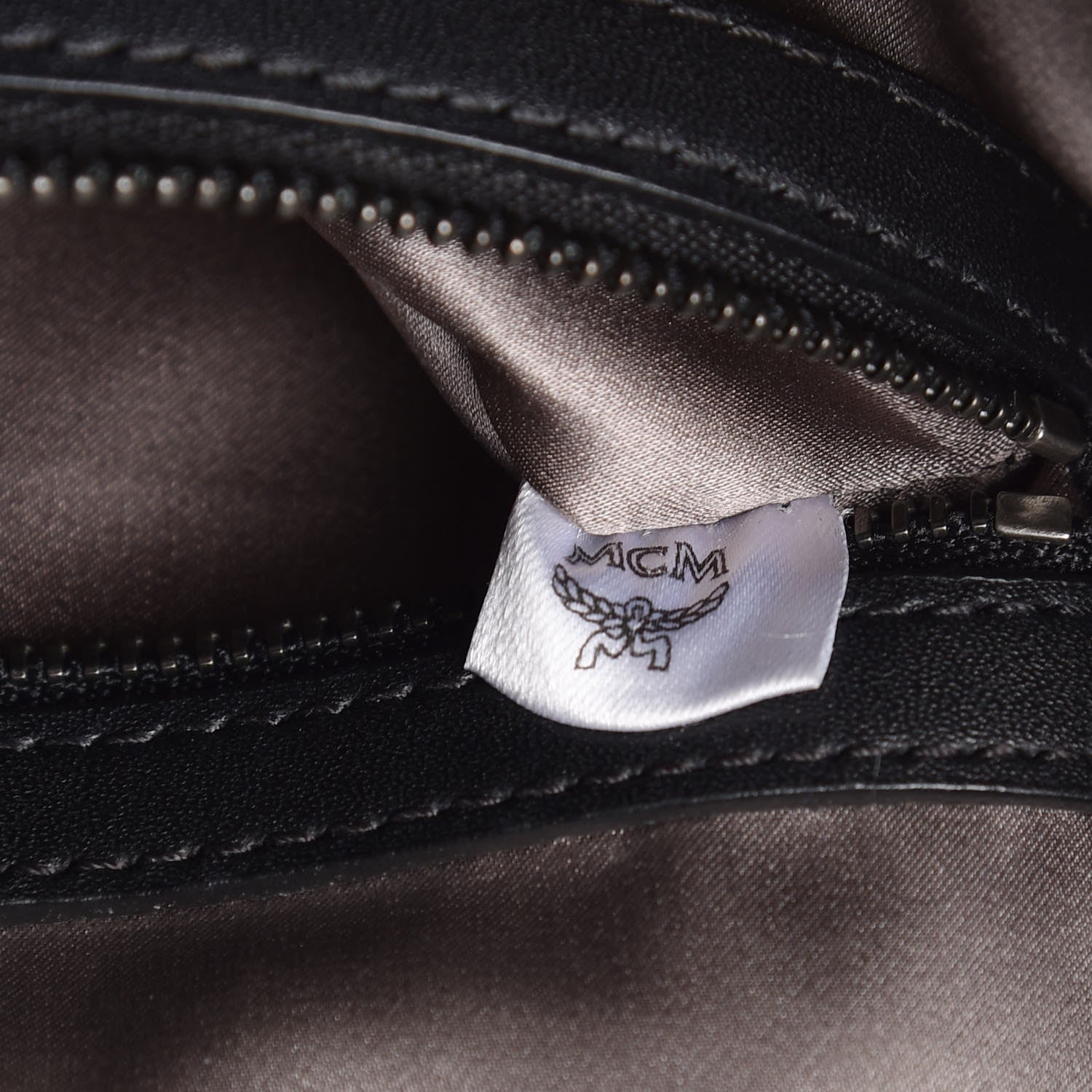 MCM Visetos Swarovski Mini Stark Diamond Backpack Black 8 of 11