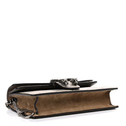 Gucci GG Supreme Monogram Super Mini Dionysus Shoulder Bag Taupe 4 of 13