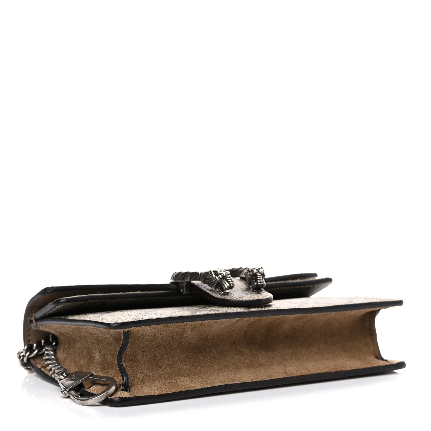 Gucci GG Supreme Monogram Super Mini Dionysus Shoulder Bag Taupe 4 of 13