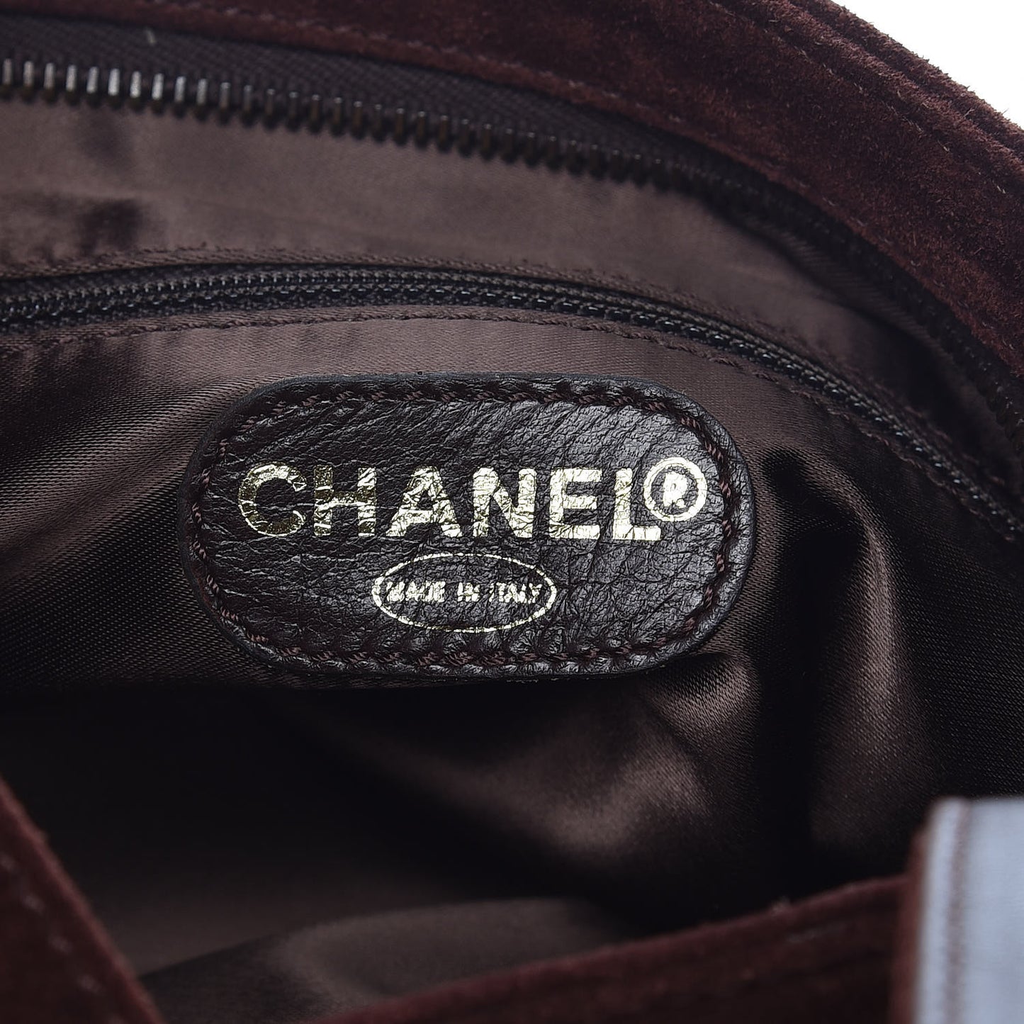 Suede Shoulder Bag Brown