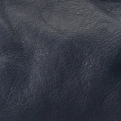 Saint Laurent Calfskin Canvas Medium Muse Two Navy 8 of 10
