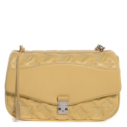 Louis Vuitton Lambskin Mama Broderie Pochette Jaune Pale 1 of 13