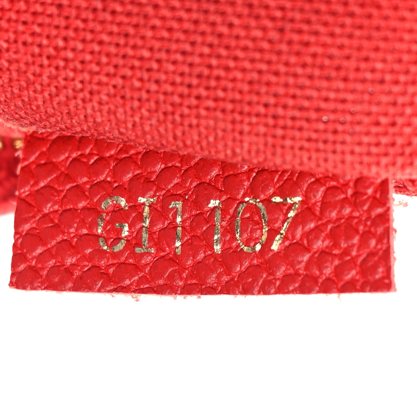 Monogram Pallas Clutch Cherry