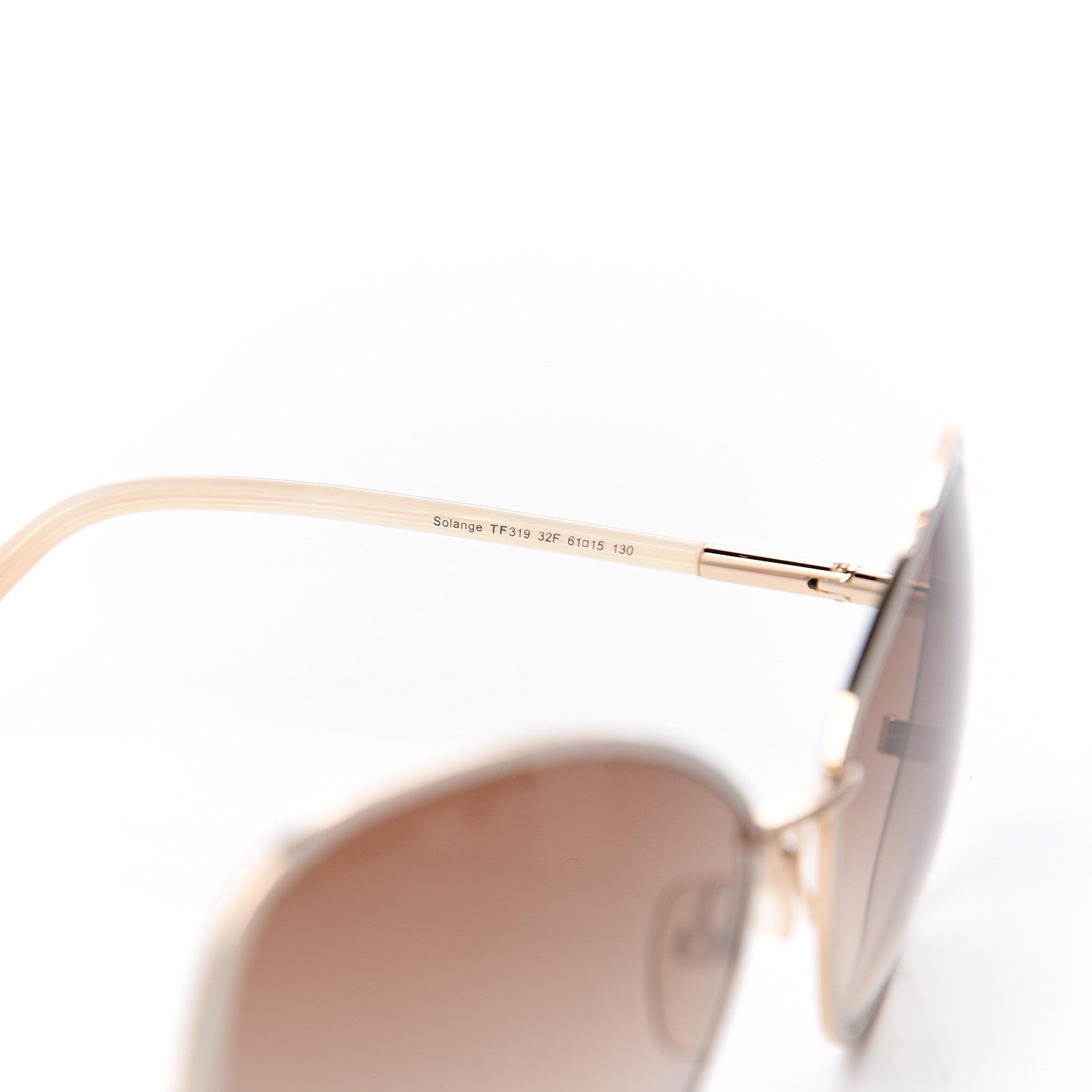 Tom Ford Solange Sunglasses TF319 Rose Gold White 5 of 7