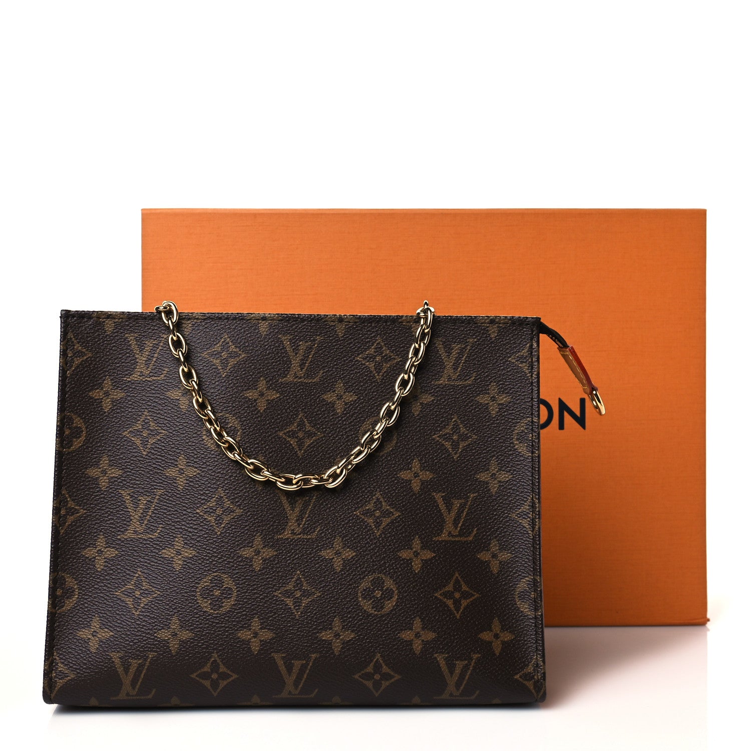 Louis Vuitton Monogram Toiletry Pouch On Chain 9 of 9