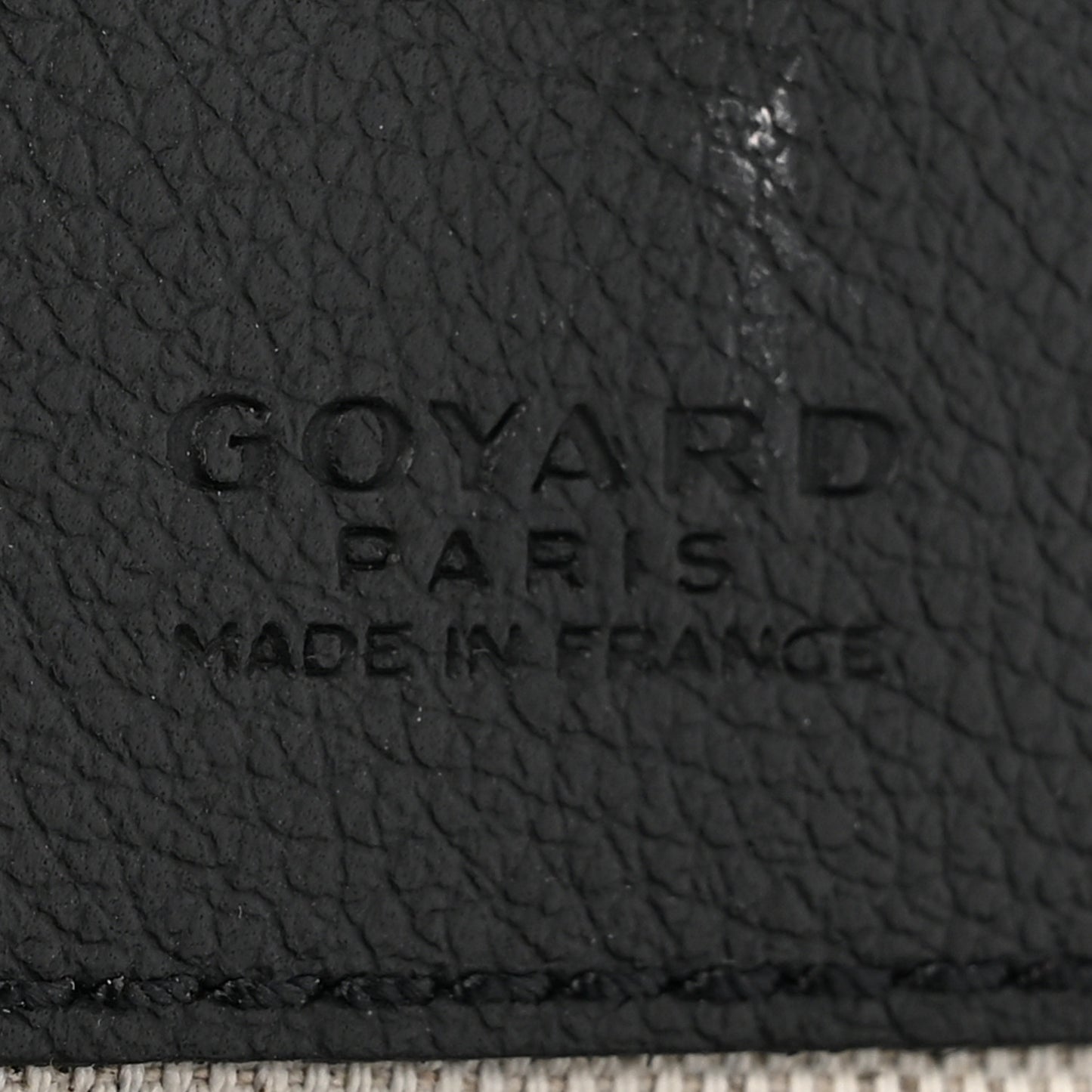 Goyardine Reversible Anjou GM Black